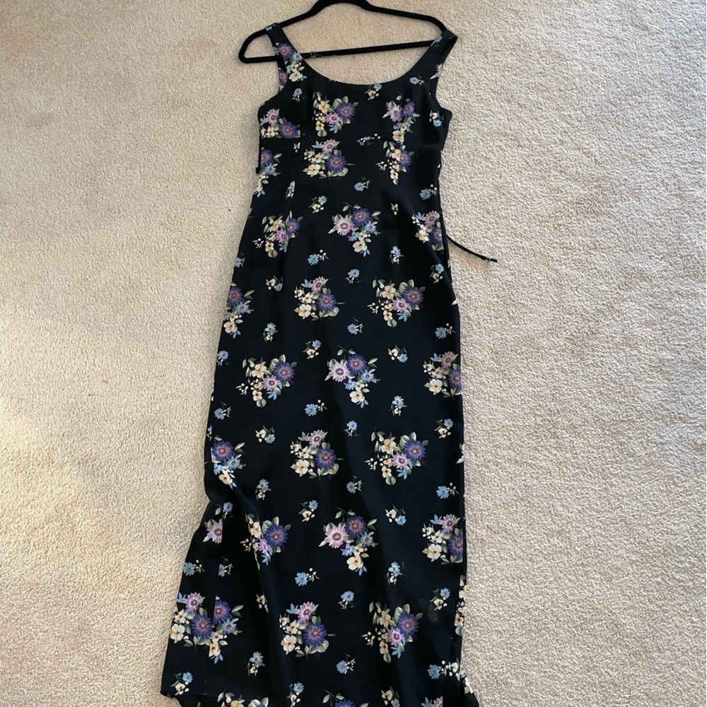 Floral midi dress